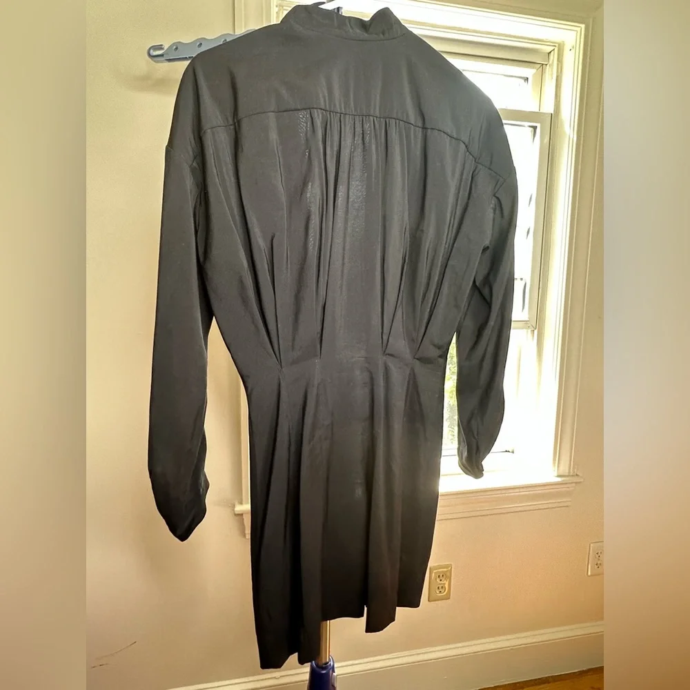 NWT BA&SH ROBE CREW BUTTON CLOSURE DRESS - Picture 10 of 13